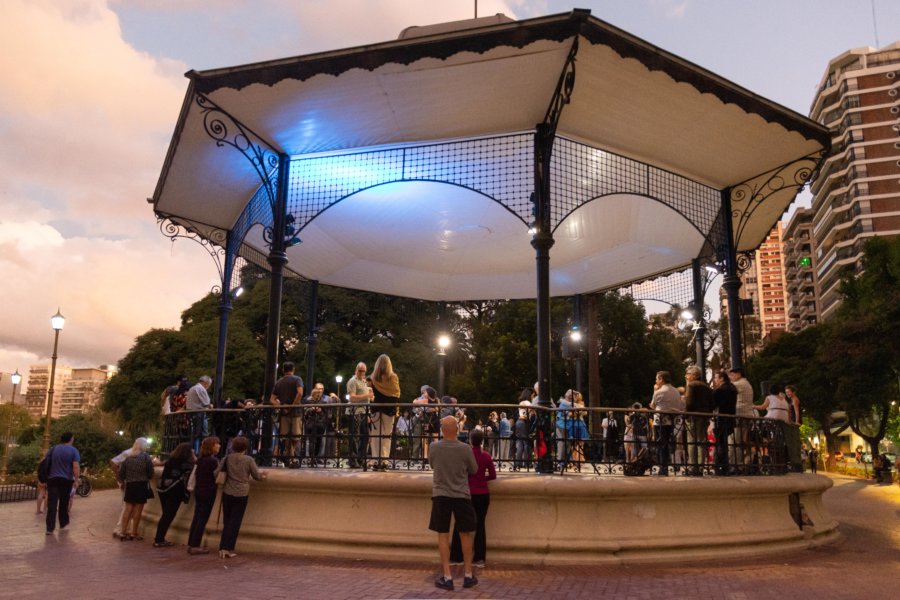 Kiosque à tango à Belgrano, Buenos Aires