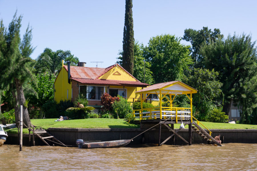 Maison sur pilotis à Tigre en Argentine