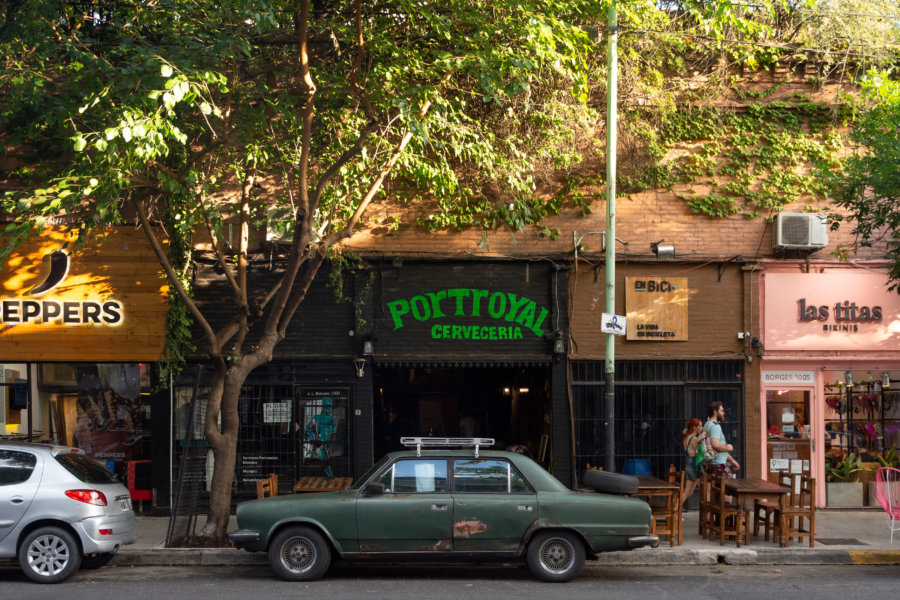 Quartier de Palermo Soho à Buenos Aires