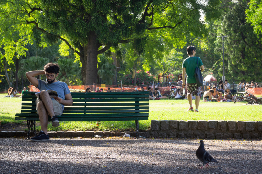 Parque centenario, quartier Caballito