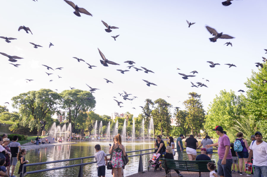 Parque centenario, quartier Caballito