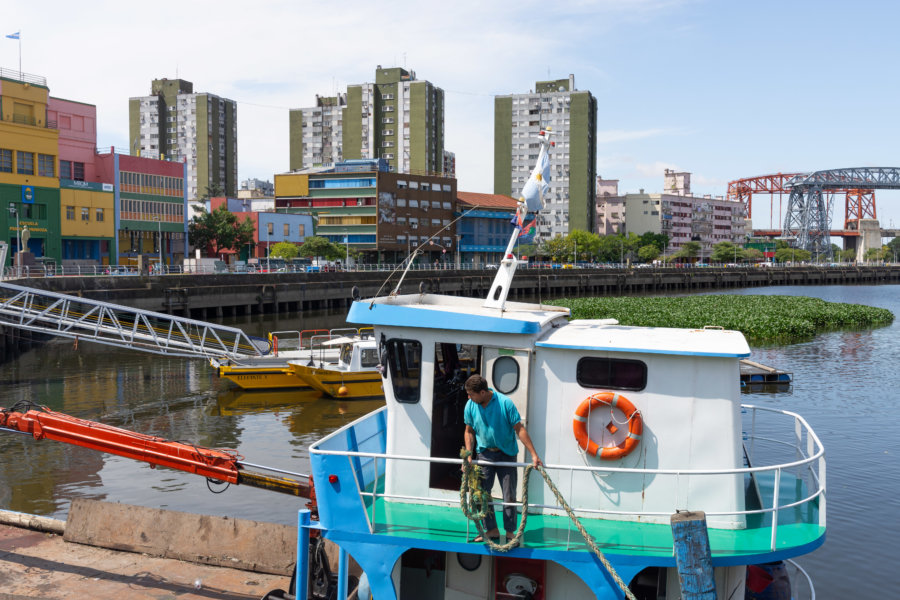 Port de La Boca à Buenos Aires