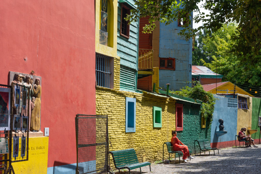 Caminito à La Boca, ville de Buenos Aires