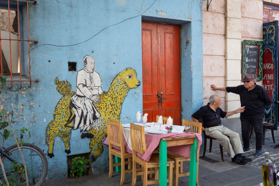 Restaurant à La Boca, Buenos Aires