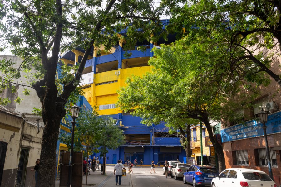 Stade la bombonera à La Boca, Buenos Aires