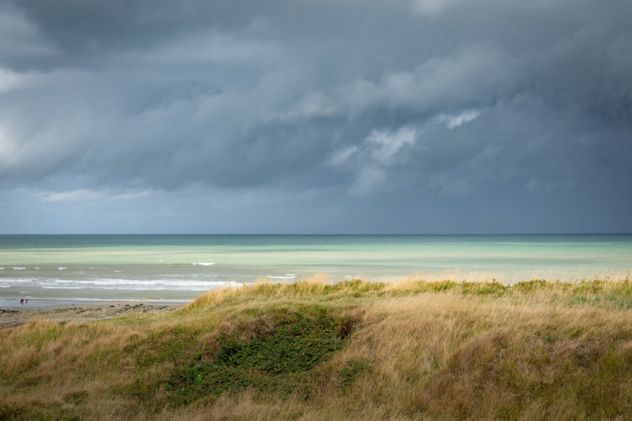 Ciel orageux à Quiberville