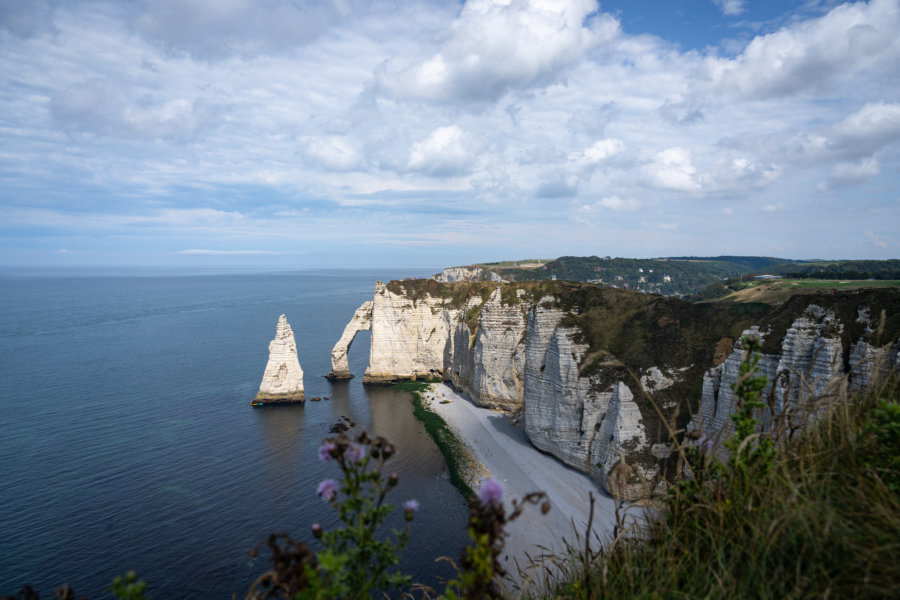 Randonnée du GR21 : les falaises d'Etretat