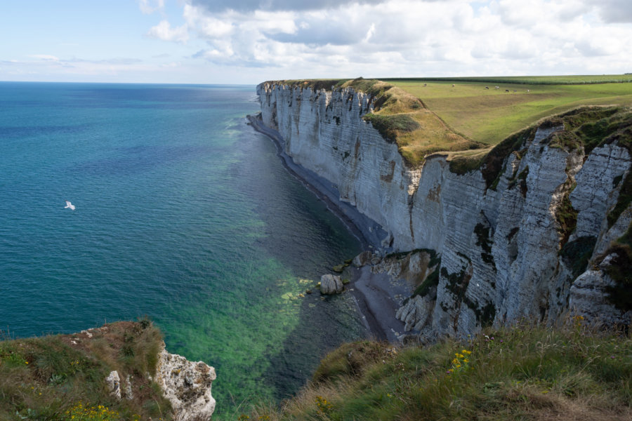 Randonnée GR21 sur les falaises entre Etretat et Yport