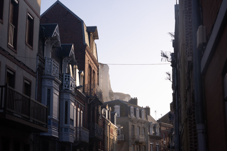 Quartier des Cordiers, maisons au Tréport