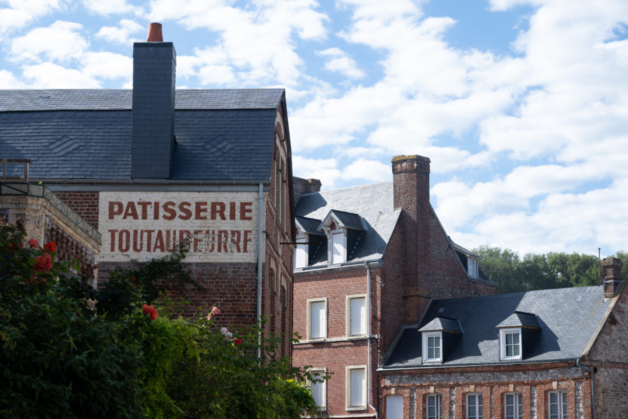 Maisons à briques rouges, Veules-les-Roses