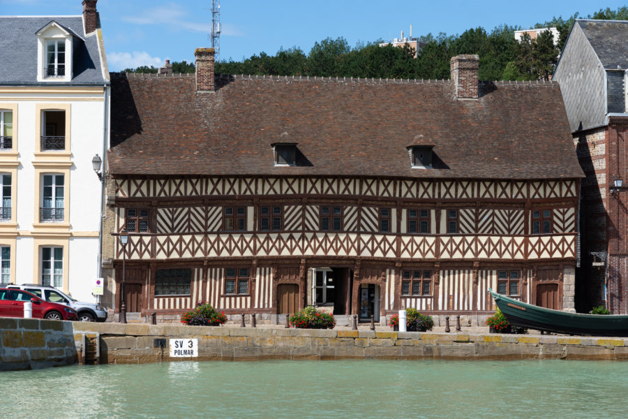 Maison d'Henri IV à Saint-Valery en Caux, randonnée GR21