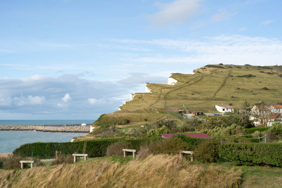 Randonnée à Petit-Caux, centrale de Penly