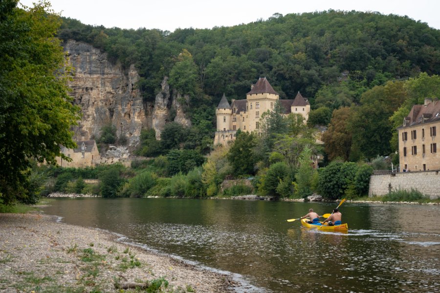 Canoë sur la Dordogne à La-Roque-Gageac