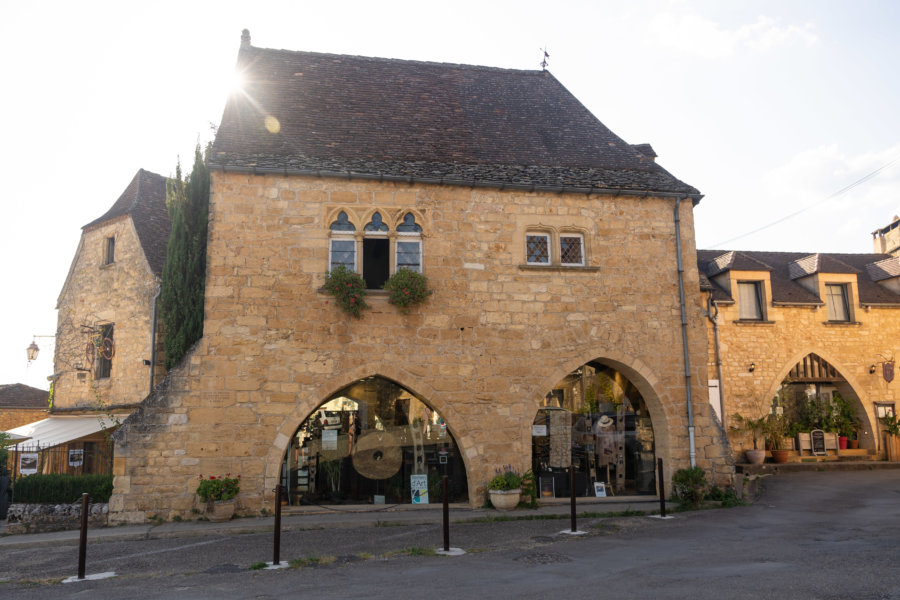 Maison dans le village de Domme, Périgord