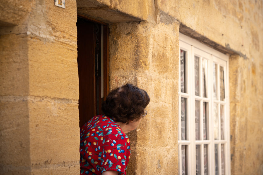 Habitante de Sarlat-la-Canéda en Dordogne