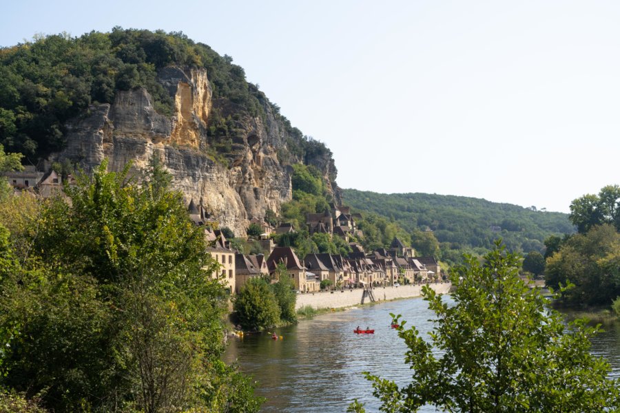 La-Roque-Gageac, beau village de Dordogne