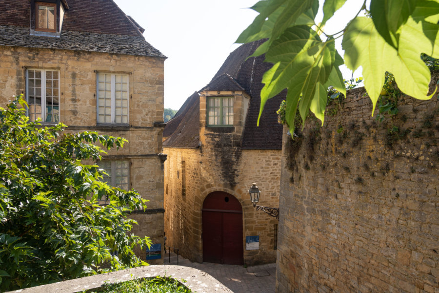 Vieille ville de Sarlat-la-Canéda dans le Périgord noir