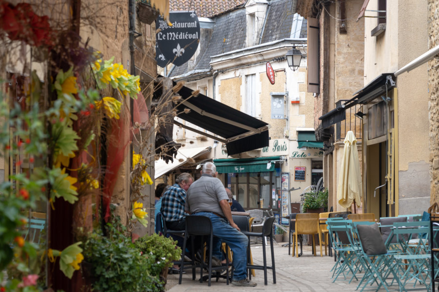 Village de Belvès en Dordogne