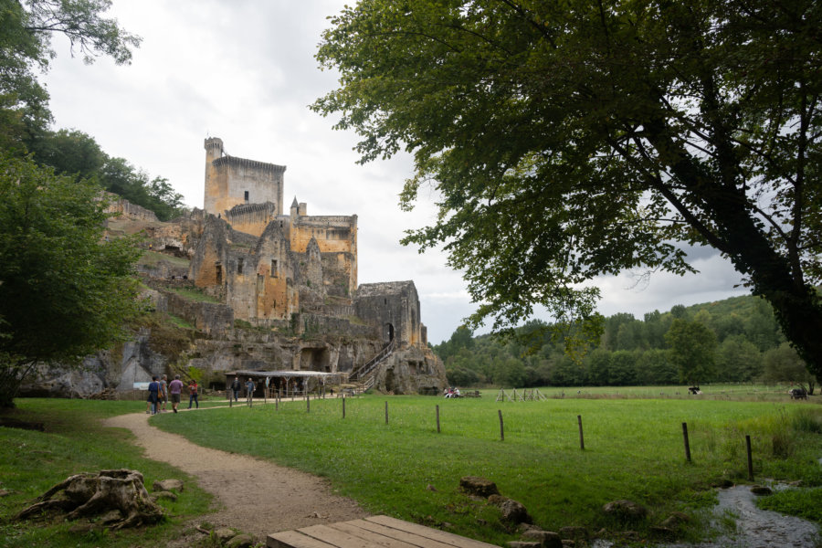 Château de Commarque en Dordogne