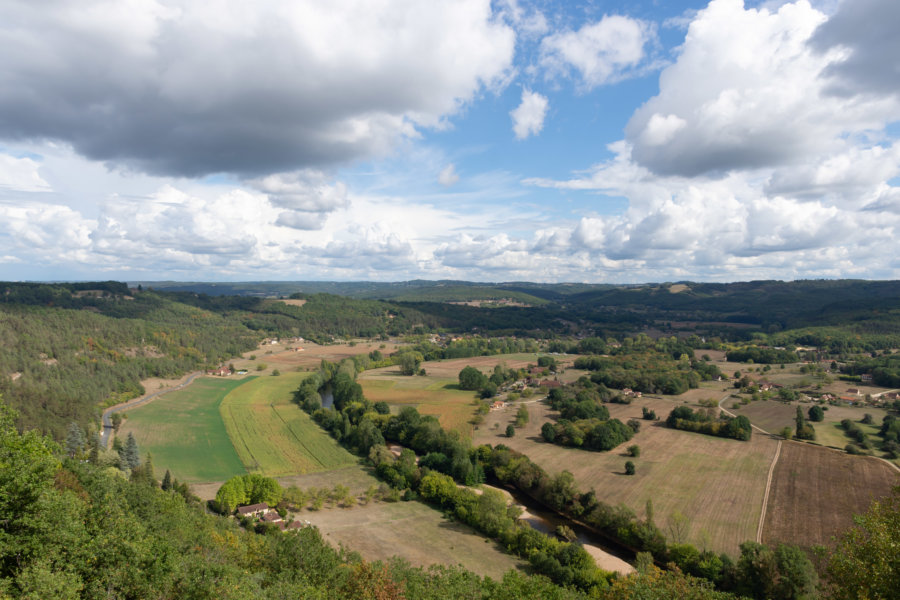 Côte de Jor avec vue sur la Vézère