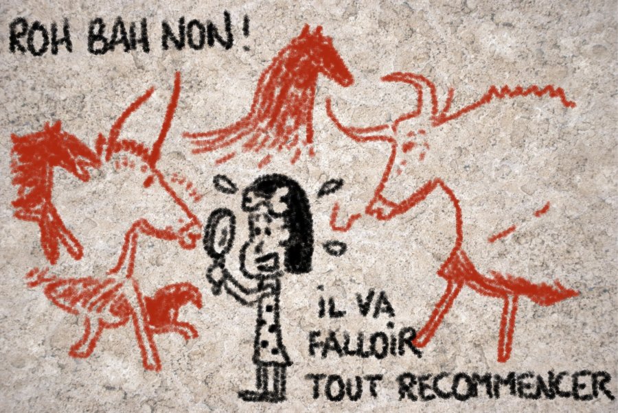 Dessin de la grotte de Lascaux