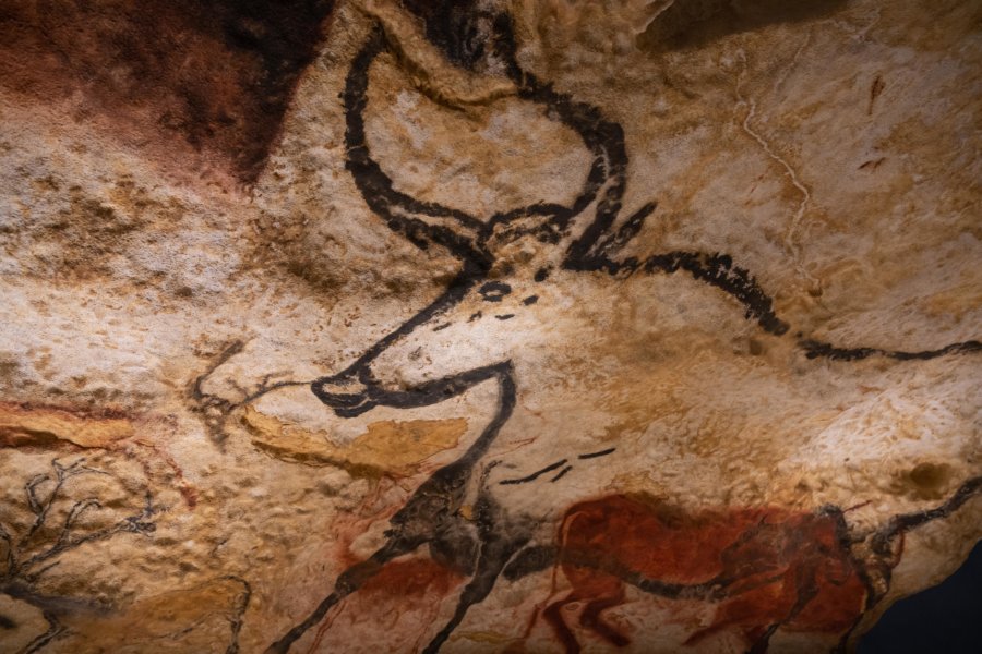 Peintures dans les grottes de Lascaux