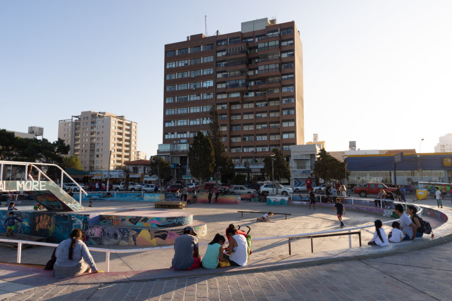 Ville de Puerto Madryn en Argentine