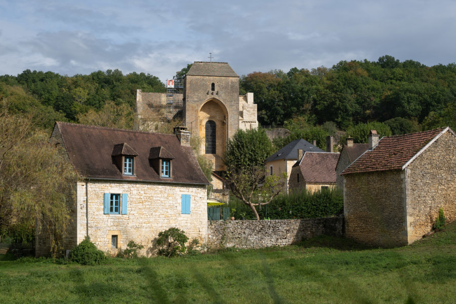 Village de Saint-Amand de Coly en Dordogne