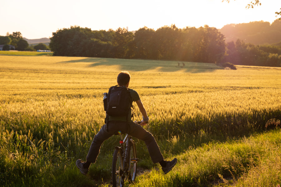 Vélo dans la campagne du Tarn-et-Garonne