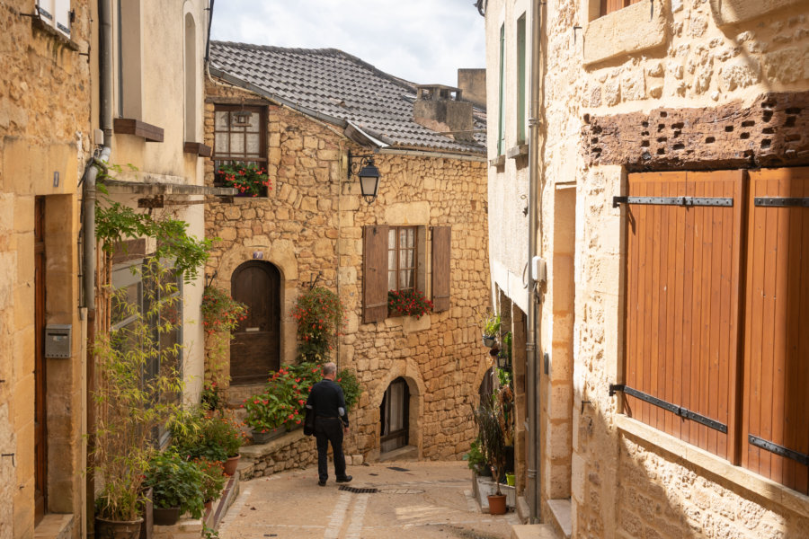 Village de Belvès en Dordogne