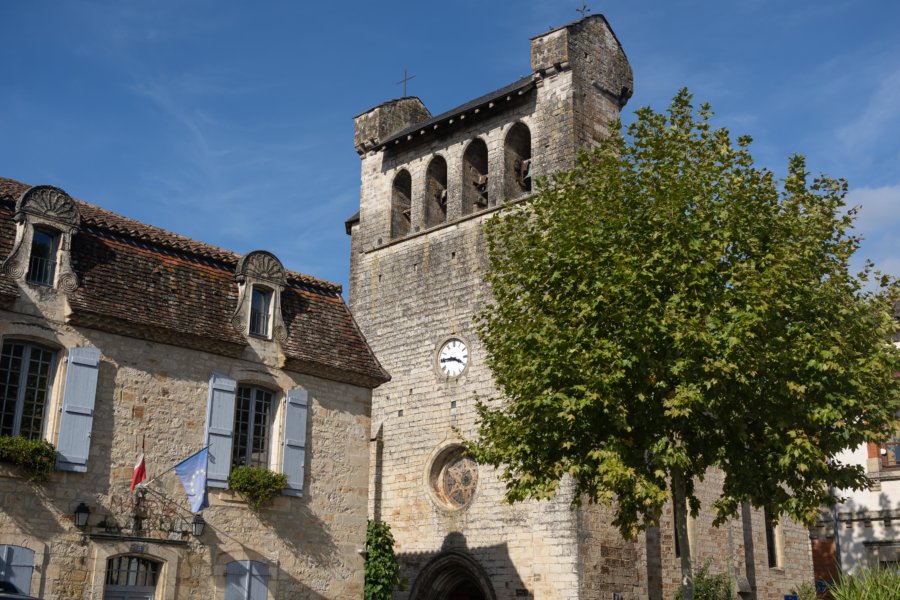 Village de Castelfranc dans le Lot