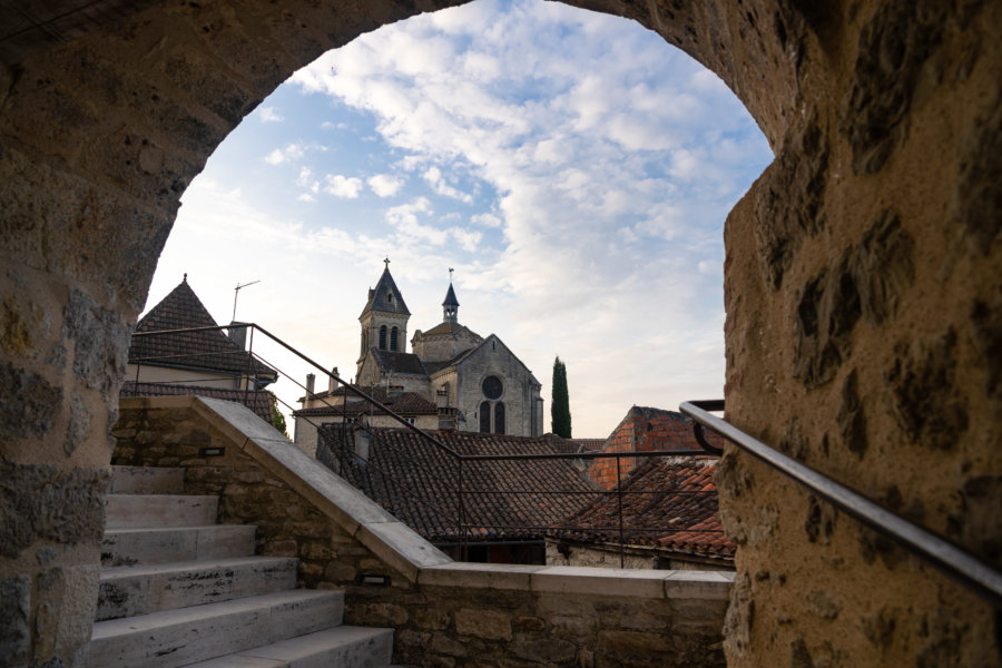 Église et vieux village d'Albas, Lot