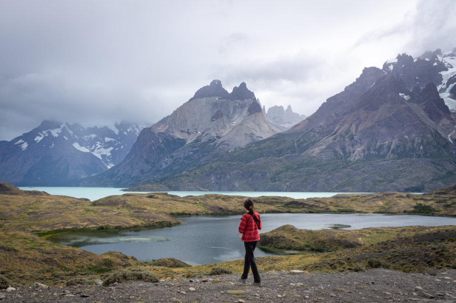 Lac Nordenskjold et les Cuernos à Torres del Paine