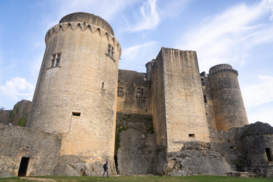 Visite du château de Bonaguil