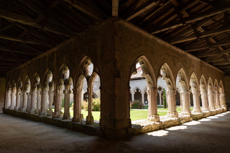 Cloître de la collégiale à La Romieu