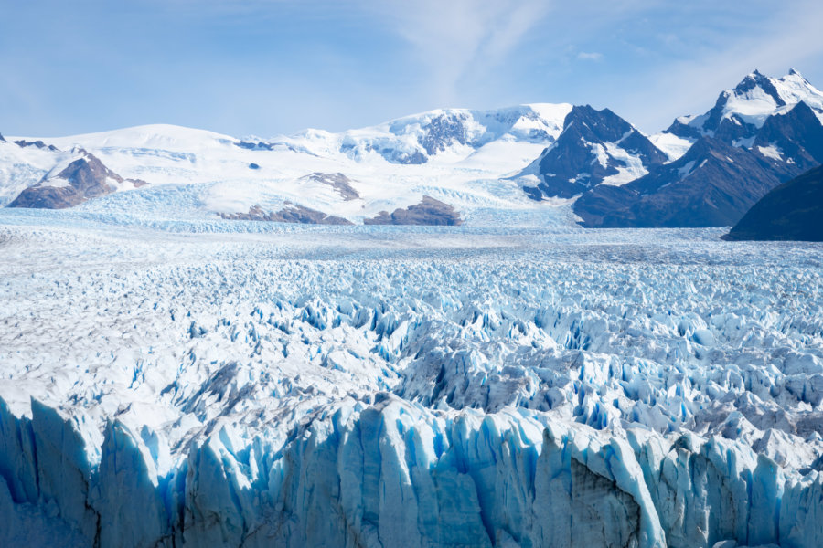 Glacier du Perito Moreno en Argentine