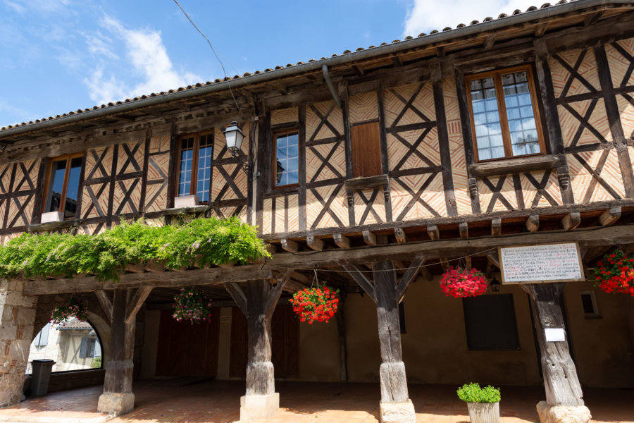 Village de Dunes dans le Tarn-et-Garonne