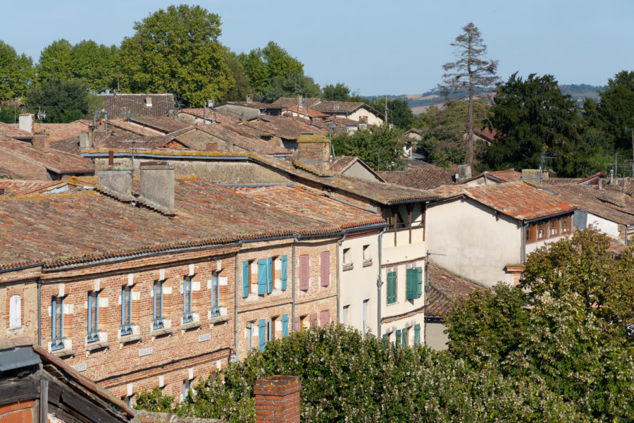 Maisons du centre de Beaumont-de-Lomagne