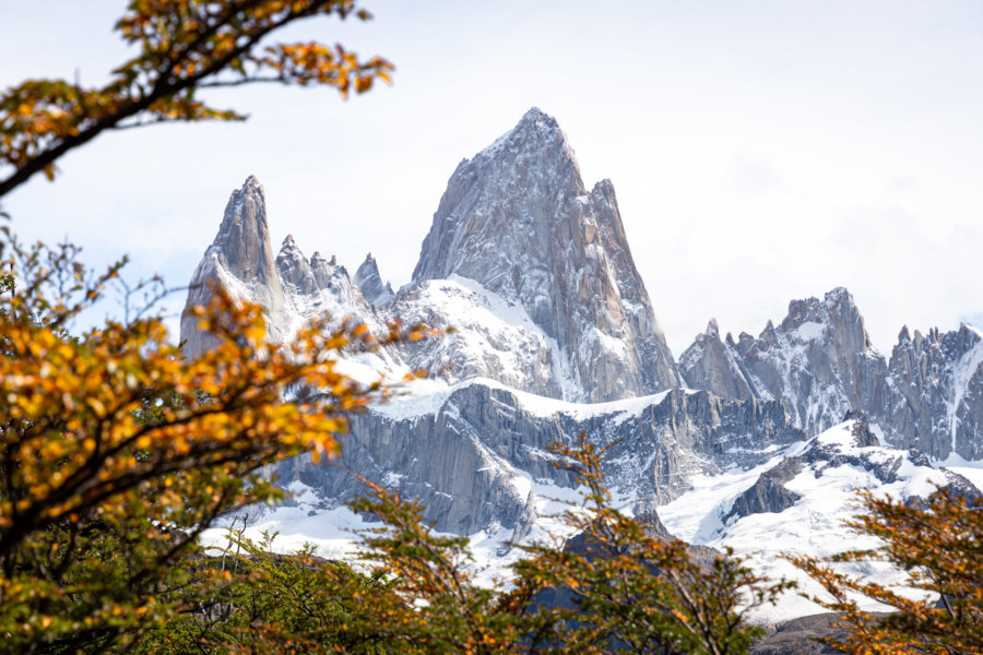 Montagne du Fitz Roy à l'automne