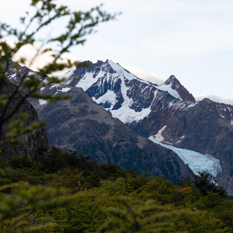 Glacier dans le parc Los glaciares à El Chaltén