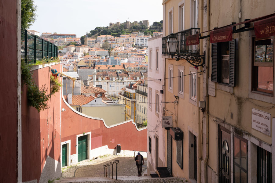 Calçada do Duque, escalier à Lisbonne