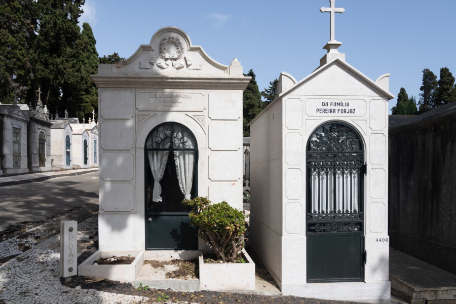 Cimetière dos Prazeres à Lisbonne