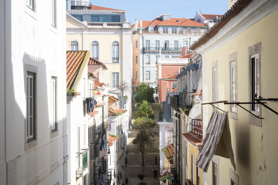 Escalier Bica, Santa Catarina, Lisbonne