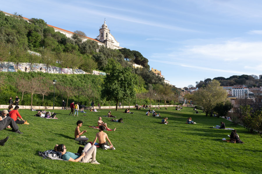 Jardin Cerca da Graça, Lisbonne