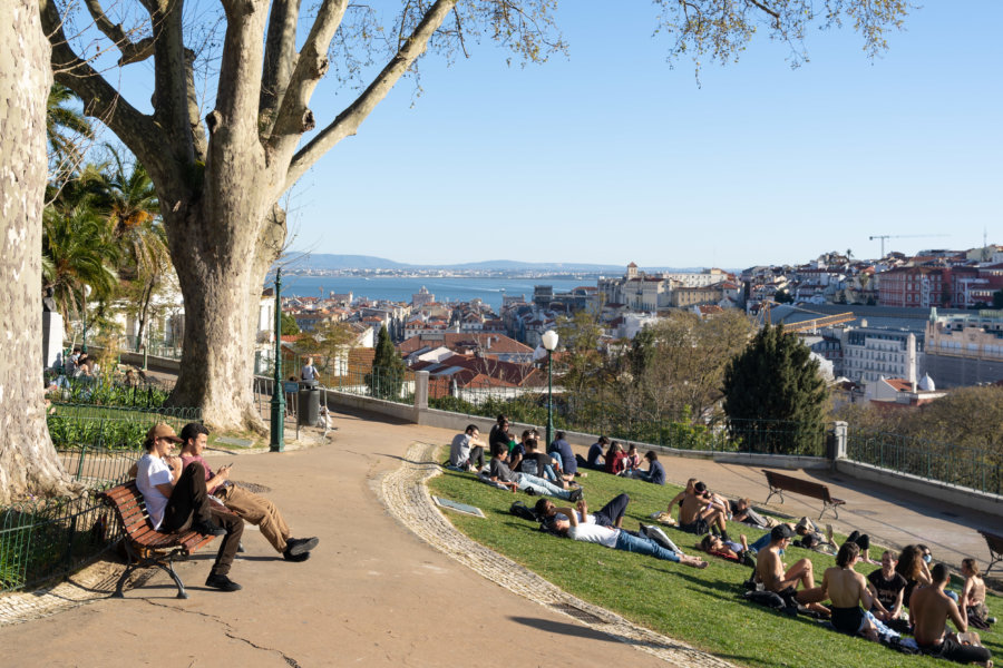 Jardin de Torel à Lisbonne