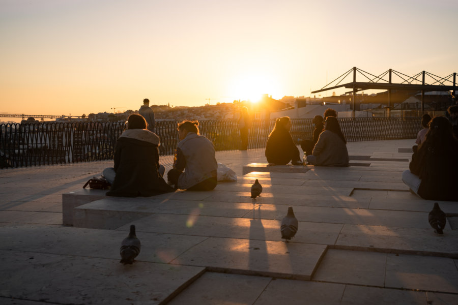 Mirador de Santa Catarina à Lisbonne