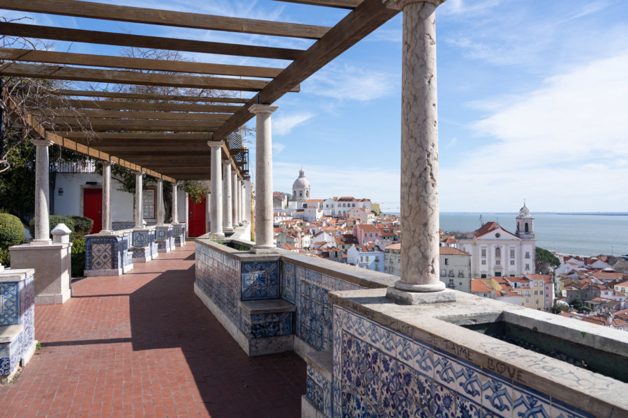 Mirador Santa Luzia à Alfama