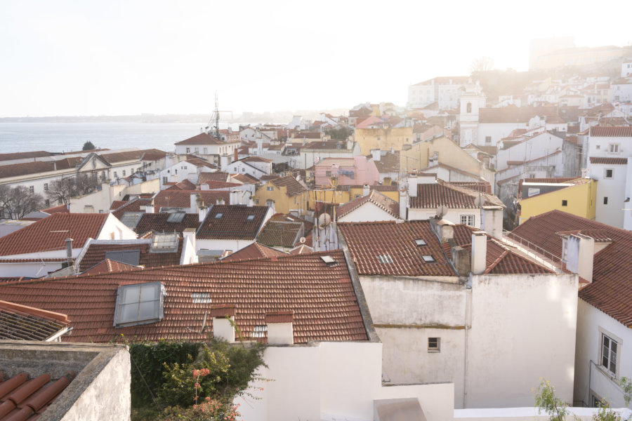 Mirador de Santo Estevao à Lisbonne