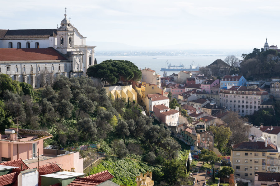 Mirador de Senhora do Monte à Lisbonne