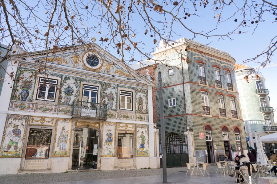 Largo Intendente, place à Lisbonne